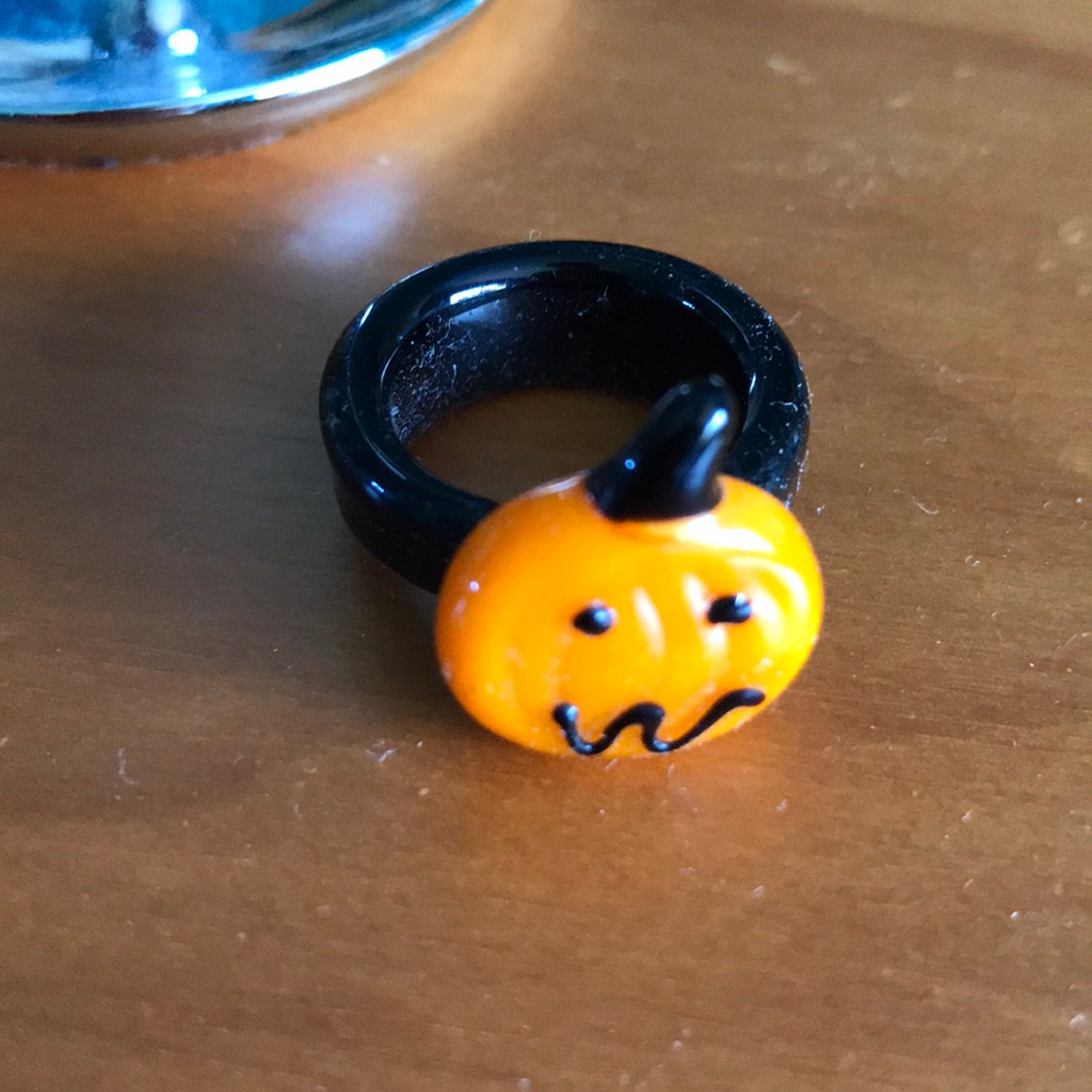 Ceramic Pumpkin Ring